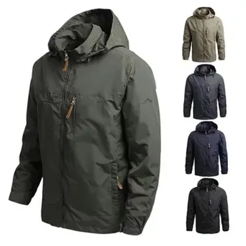 Erkekler Rüzgarlık Askeri Saha Ceketler Giyim Erkek Taktik Su Geçirmez Pilot Ceket Hoodie Erkekler Avcılık Ordu Giysileri