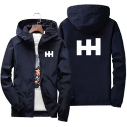 HH Gün şöhlesi Täze Erkekleriň Bomber Zipper Kurtka