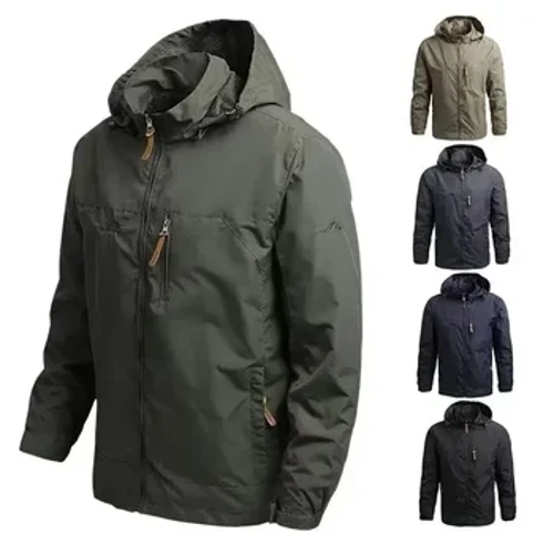 Gizonezkoen Windbreaker Militar Field Jackak Kanpoko arropa Gizonezkoen taktika iragazgaitza pilotu beroki Hoodie Gizonezkoen Ehiza Army Arropa