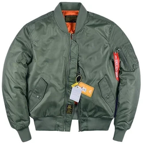Newydd Alpha Martin Gaeaf Hydref MA1 Siaced Bomber Dynion Fyddin Trwchus Tactegol Côt Padio Hedfan Peilot Siaced Baseball