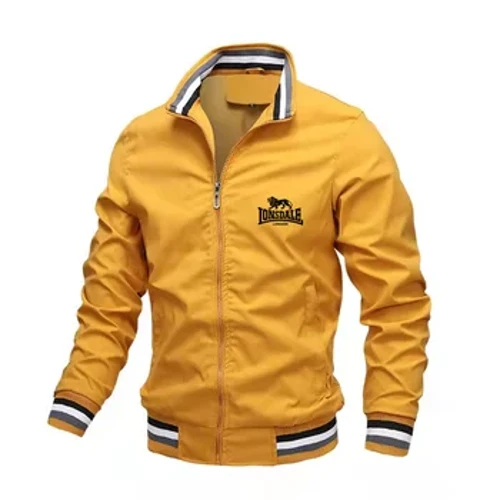 LONSDALE Logo Aviator Stand Collar Jacket Kane 'Slim Slim Baseball Jacket Hou Hou Fashion High Quality Kāleka