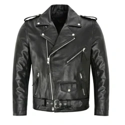 Gizonezkoen PU larruzko jaka Motozikleta Moda Slim Fit larruzko berokia