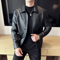 2024 Earraigh Fir Buamadóir Jacket Leathar Faisean Ócáideach Varsity Jacket Coats Baseball Unisex Gluaisrothar Leathar Coláiste Jacket