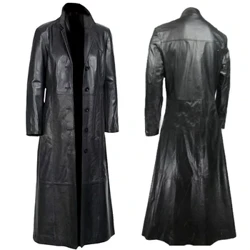 Palton din piele PU Jachetă pentru bărbați, primăvară, toamnă, iarnă Top subțire, coreeană, streetwear, gotic, motociclist, punk, îmbrăcăminte, Abrigos Mujer Invierno