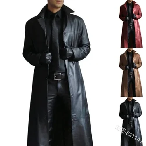 PU Côt Lledr Dynion Siaced Gwanwyn Cwymp Gaeaf Top Slim Streetwear Corea Gothig Beiciwr Pync Dillad Allanol Abrigos Mujer Invierno