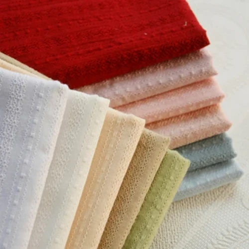 140x50cm Ren Hoa Treo Tường Màu Nguyên Chất Vải Cotton Jacquard, Làm Đầm Quần Áo Trẻ Em Quần Áo Búp Bê Quần Áo Vải