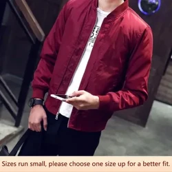 Jaket Musim Semi Musim Gugur Pria Pakaian Pelindung Matahari Tipis Seragam Baseball Panjang Biasa Kanggo Pasangan