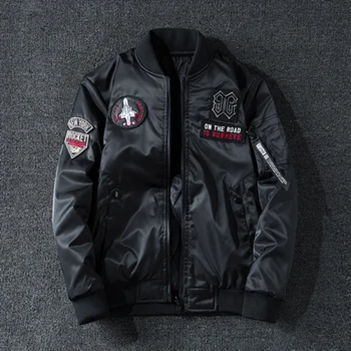 Kaput Muška pilotska jakna Air Force MA1 jesen/zima bejzbol odijelo Trendy Brand dvostrano podebljano veliko