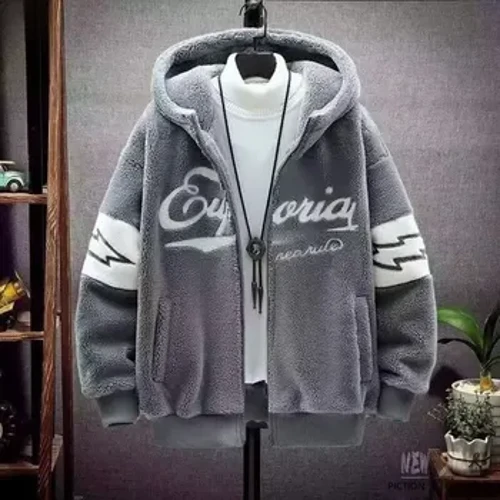 Stíl Mheiriceánach an Fhómhair Jacket Baseball Loose-oiriúnach Geansaí Faisean Lánúin Trenda Ócáideacha Éadaí Seachtracha Ard-Shráid