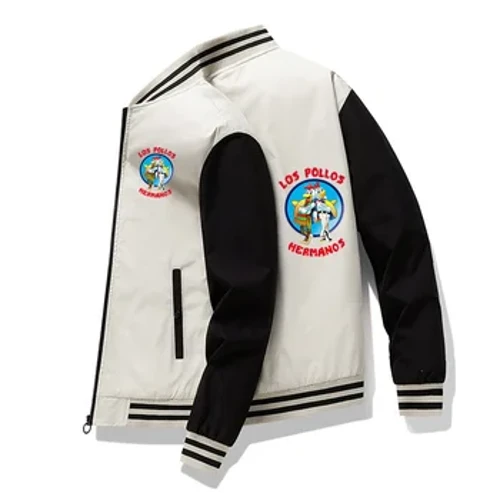 Veste coupe-vent pour hommes, costume de Baseball, haut ajusté, imprimé amusant, Crazy Fried Chicken Shop, automne/hiver 2024