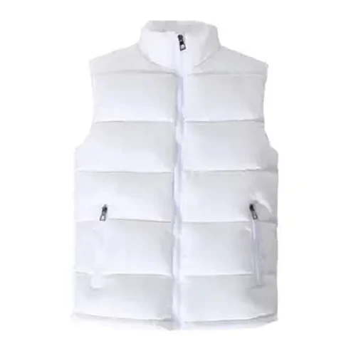 I-Waistcoat Yamadoda Asemfashinini Engazweli I-Waistcoat Umbala Oqinile Owashekayo I-Slim Fit Vest Zipper