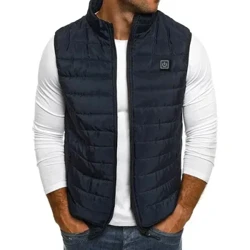 2024 Autumn Kane akamai USB Uila Heating Vest Adjustable Mahana Hoowela Vest Waistcoat Heating Warm Jacket