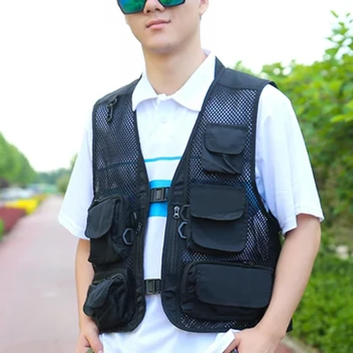Fuafuaga fou o le Summer Mesh Oe Oe Ata Ata i fafo Tele Tele Taga Tank Tank Top a Tama