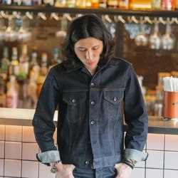 Non Stock Type III 557 Trucker Denim Striukė Vintage 70505 Selvedge Jean Outerwear
