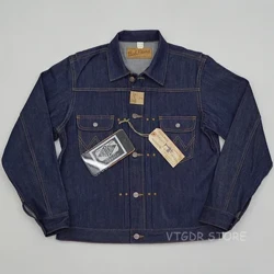 BOB DONG Repro 11MJ Plisirana traper jakna Western Selvage iz 1940-ih Vintagr jean kaput