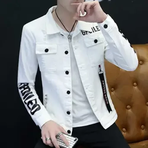 Spring And Autumn Jeans Coat Men's Korean-style Fashion Students Gwapong Versatile Jacket Mga Men's Wear Summer Men's Denim Jacket