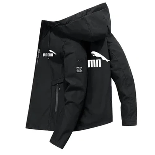 Açyk kempir gezelenç kurtkasy 2024 jaguar Täze erkekler dem alýan suw geçirmeýän Hoodie çukur palto başdan geçirmesi penjek tötänleýin zarýad