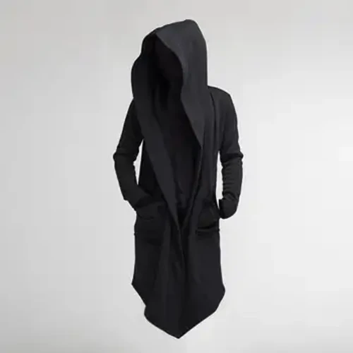 Fritid Kule hette menn Trench Coat Ekstra lang jakke Oversize til høsten