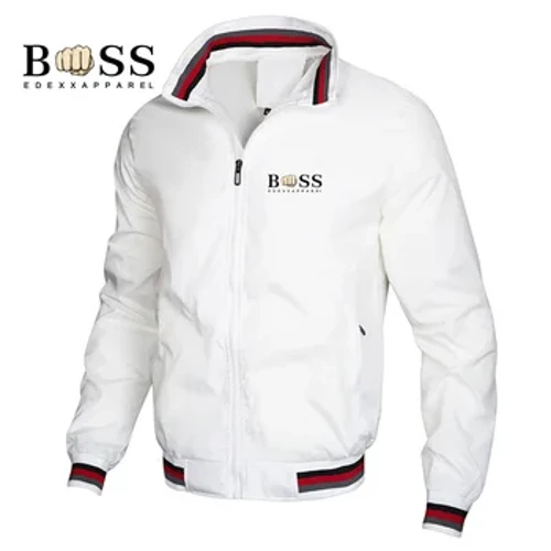 Jaket ritsleting kasual jaket ritsleting kasual cattrow pria jaket trench pria