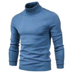 ʻO ka hoʻoilo hou ʻo Turtleneck mānoanoa o nā kāne ʻaʻahu honu ʻāʻī maʻemaʻe kala maʻemaʻe maikaʻi loa.