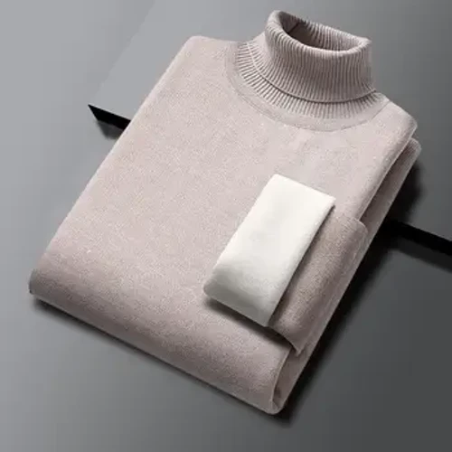Uus 2023. aasta Basic soe meeste kampsun Talvine vabaaja pullover, soe kilpkaelusega kampsun, sametine paks, tihe, õhuke põhjaga särk Homme