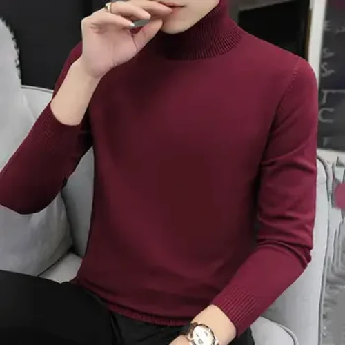 I-Slim Sleeve Long Sleeve Ihembe Eliqinile Lombala We-Turtleneck Welula I-Autumn Ekwindla Ebusika Ihembe Elincane Elincane Elinobungane Elilukiwe Eliphansi Langaphandle