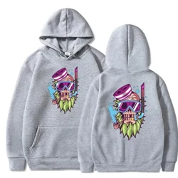 2024 Imfashini Entsha Yemfashini Ye-Y2K I-Cartoon Diving Yabesilisa kanye Nezithandani Zabesifazane I-Cool Style Hooded Sweater