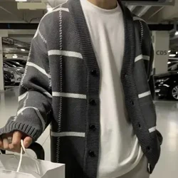 Erkekler Üzüm Trikotawear Kardigan