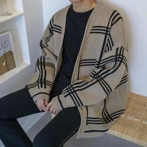 Erkekleriň eşikleri Kardigan örülen trikota Sw switer Erkek V Boýnuň uzynlygy Hoodie ýüň tötänleýin satuw Iň köp satylýan önümler 2023 Klassik köçesi