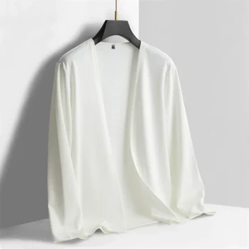Ny langermet cardiganjakke for menn Casual Fashion Topp