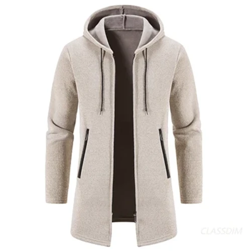 Ama-Sweatercoat Abesilisa Amade Ama-Cardigan anezigqoko Zasebusika Ama-Sweatha Emfashini Entsha Abesilisa Izingubo Zangaphandle Ama-Sweatha Avamile Ama-Wool Liner Awugqinsi Kakhulu