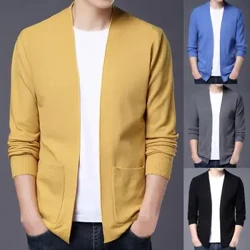Autumn Autumn o le Taumalulu Peleti a Tamaloloa Cardigan e leai se fetaui lelei peleue lanu mafiafia lima uumi i'u iuli cardigan peleue mo Pisinisi lalaga ofu fafo.