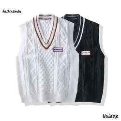 Erkekler trikota Sw switer Vest ins switer ýelek koreý moda eşikleri