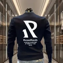 Jesen muški duks korejski casual 3D pruga dugih rukava bijela majica High Street Harajuku modna muška odjeća vruće rasprodaje