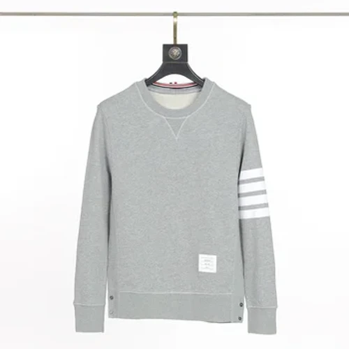 Herentrui, gestreepte trui, toppaar draagt ​​trendy katoenen casual lange mouwen
