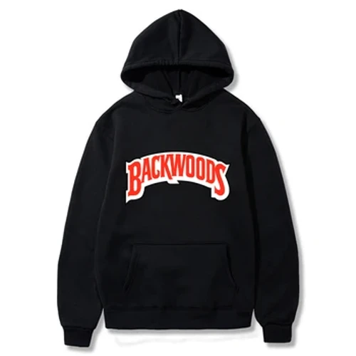 Backwoods majice s kapuljačom Muška moda Sweatshirts s printom slova Žene Ležerna Harajuku Streetwear Pulover s kapuljačom Sportska odjeća