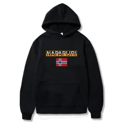 Mùa Thu Thời Trang Mới Hoody Hoạt Hình Cờ In Hình Xu Hướng Thương Hiệu Nam Nữ Áo Khoác Áo Nỉ Plus Trang Chui Đầu Hip Hop Dạo Phố