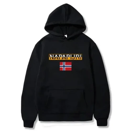 Sweat à capuche avec drapeau de dessin animé imprimé, nouvelle mode, marque tendance pour hommes et femmes, pull Hip Hop, Streetwear de printemps et d'automne