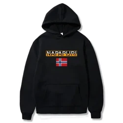 Ffasiwn Newydd Hoody Cartwn Baner Argraffwyd Tuedd Brand Dynion Merched Hwdis Crysau chwys siwmper Hip Hop Dillad stryd Gwanwyn A'r Hydref