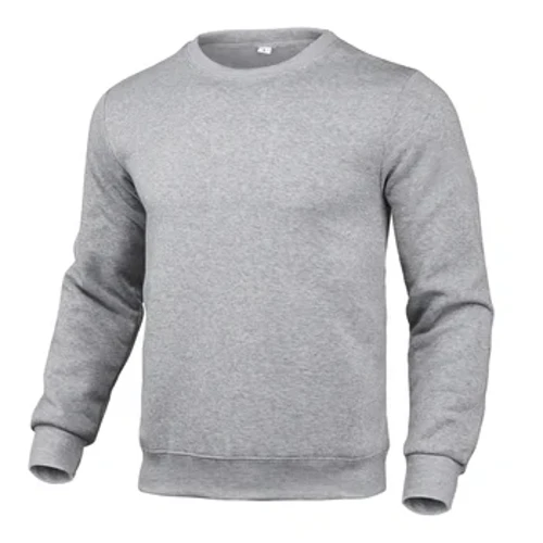 2023ko udazkena Gizonezko eta emakumezkoen jertse berriak Moda casual jertsea Kolore lisoko lepo biribila mahuka luzeko jertsea Tops Street Arrop Hoodie