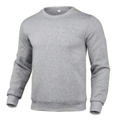 Höstnyhet 2023 Herr Damtröja Mode Fritidströja Enfärgad Rundhalsad Långärmad Pullover Toppar Street Apparel Hoodie