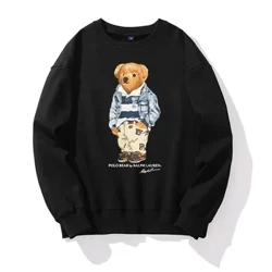 Intamo Eyindingilizi Yamadoda Izigqoko Zephethini Yendoda Yebhele Shicilela I-Sweatshirt ethrendayo Ama-Sweatshirts Ezemidlalo Zangaphandle Izigqoko zikakotini zezemidlalo zasekwindla Izingubo zasebus