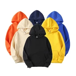 Modna muška majica s kapuljačom Ležerne majice s kapuljačom Puloveri Sweatshirts Muški gornji dio jednobojne majice s kapuljačom Muški