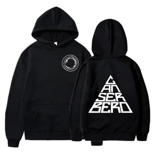 Canserbero-kaputxadun mahuka luzeko jertseak gizon eta emakumeentzat, kaleko arropa informalak, jertse freskoak, Y2K