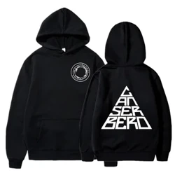 Erkekler we aýallar üçin Canserbero-kapotly uzyn ýeňli köýnek, tötänleýin köçe eşikleri, salkyn pullover, Y2K