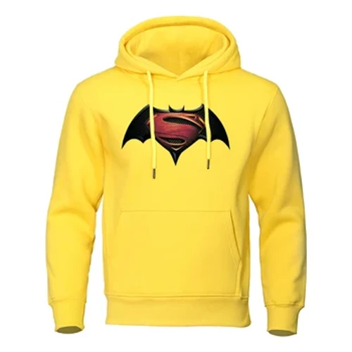 S Mönster på fladdermöss Utskrift Luvtröjor Herr Fritidskläder Bekväm huvtröja Lös fleece Hip Hop Kläder Mode Tröjor Streetwear Man