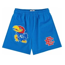 Uus suvine Eric Emanuel EE Basic Mesh Short Klassikalised lilledega trükitud jõusaalipüksid Meeste jõusaalis Korvpall Sport vabaaja lühikesed püksid