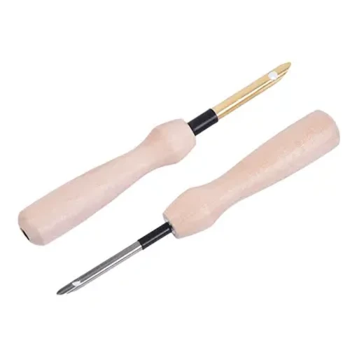 1 stk Knitting Brodery Pen Håndtak Craft Punch Needle DIY Tool Sytilbehør