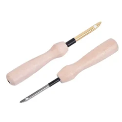 1pc Knitting Embroidery Kalamu Hushughulikia Ufundi Punch Sindano Vifaa vya Kushona vya DIY Tool