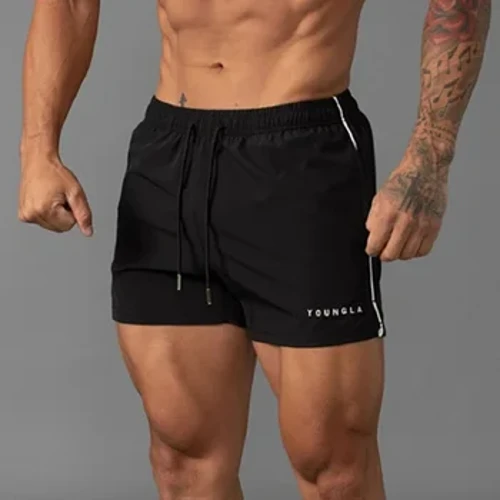2023 Ny sommar Fritidssport för män Utomhusshorts Andas Fritid Löpning Fitness Trepunktsbyxor